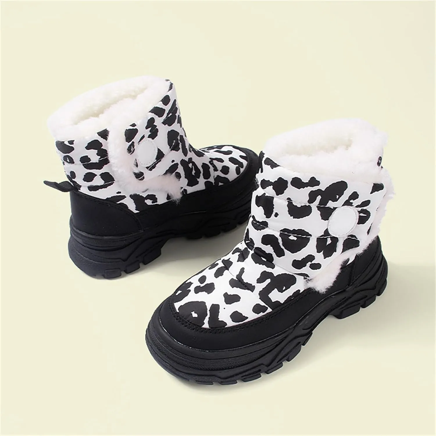 Boys Snow Shoes Insulated Winter Walking Shoes For Boy Hiking Boots Girl Waterproof Cold Weather Boots Boy