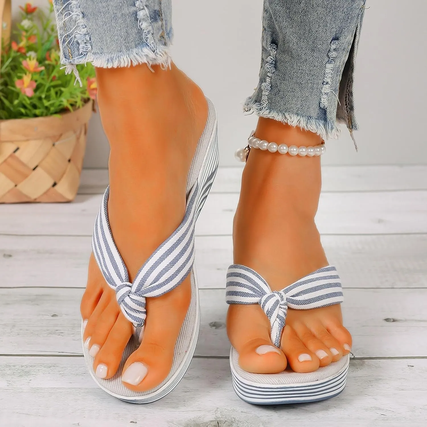 Flip Flops for Women Hot Sandals Women Teen Wedge Slippers For Girls Beach Sandals Women Sandals