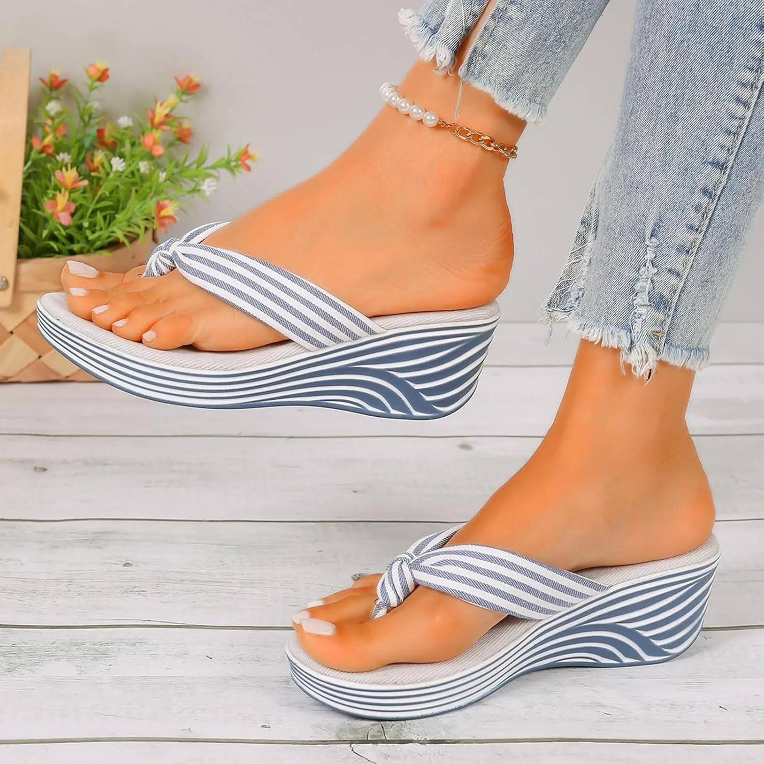 Flip Flops for Women Hot Sandals Women Teen Wedge Slippers For Girls Beach Sandals Women Sandals