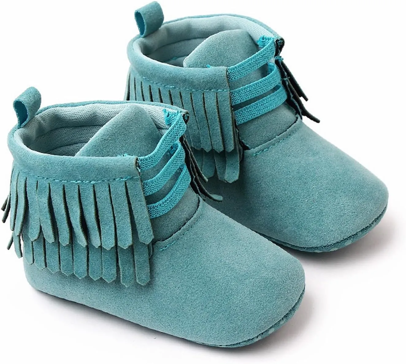 Girls Kids Loafers Booties Solid Ankle Flat Shoes Childrens Soft Sole Warm Boots Fashion Non Slip Warm Comfy Snow Shoes