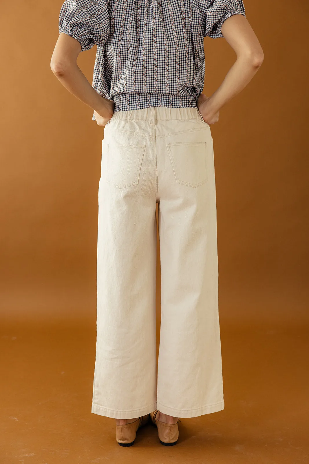 Jake Tie Waist Wide Leg Pants