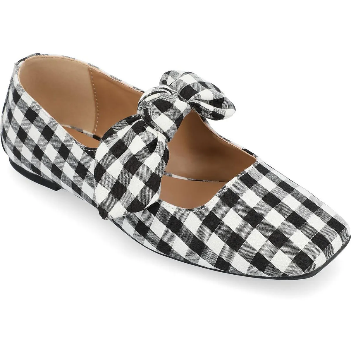 Journee Collection Womens SERALINN Knit Casual Ballet Flats