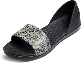 Joybees Women's Friday Flat - Ballet Flats for Women, Cute & Casual Dress Shoes, Comfortable Rubber Foam Sandals for Work, Walking, Waterproof, Non Slip