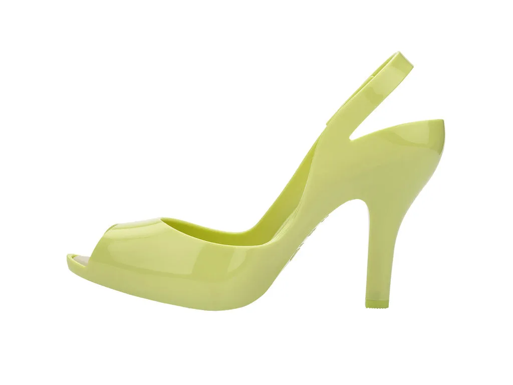 Melissa Lady Dragon II AD Green Heels Sandals