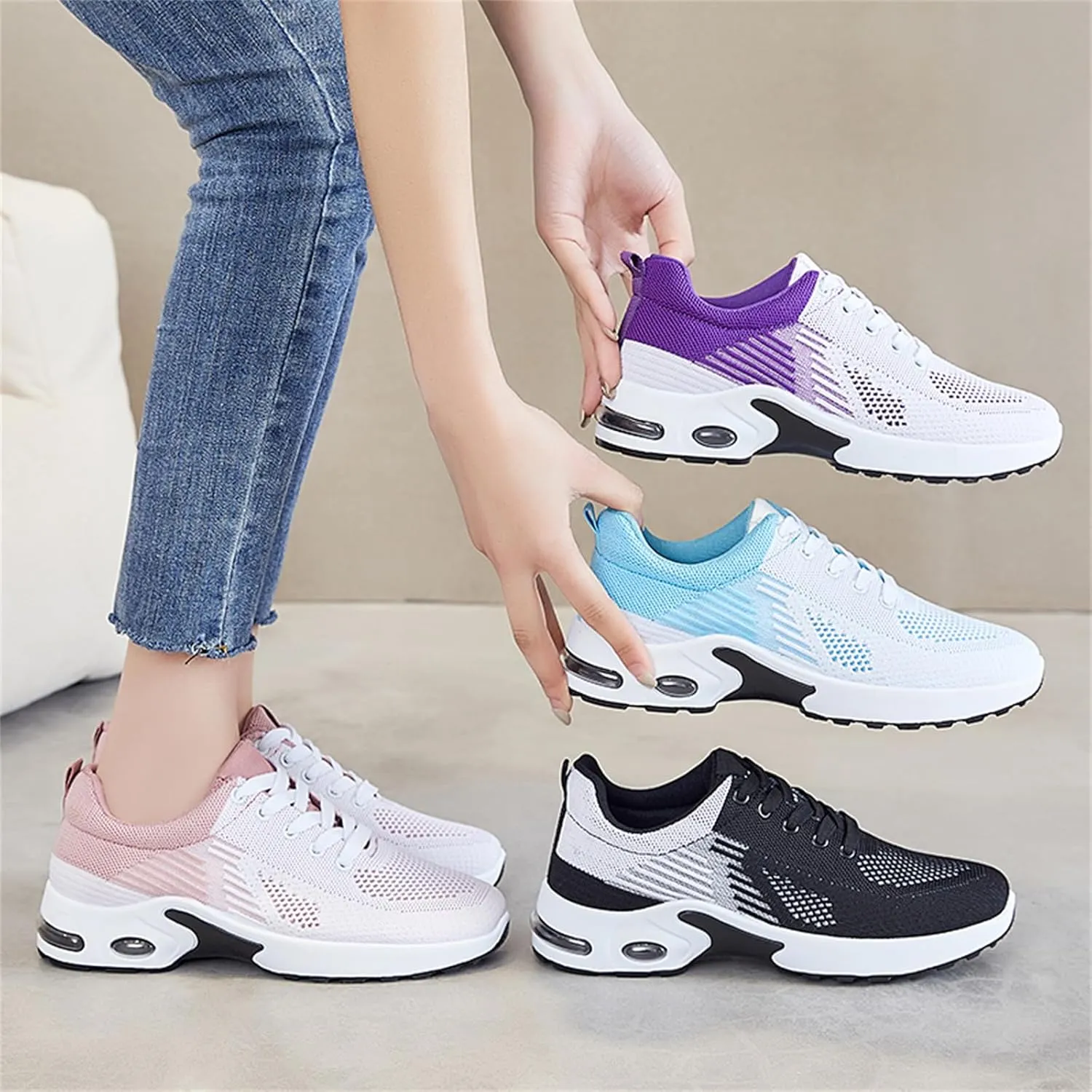 Orthopedic Tennis Shoes for Women Arch Support Wide Width Comfort Wear Orthowear Shoes for Nurses Breathable Slip On Sneakers Walking Running Shoe Nurse Babe Ortho Pro Sneakers Casual, Lightweight