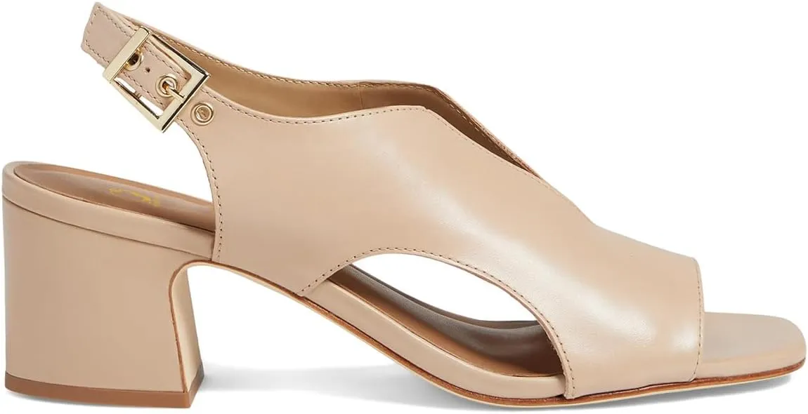SHODENSE Women Heeled Sandals Peep Square Toe Suede Chunky Block Heel Sandal Booties Cut-out Ankle Strap Heeled Dress Sandal Shoes Open Toe Slingback Pumps Backless Buckle Summer Elegant 4-13 M US
