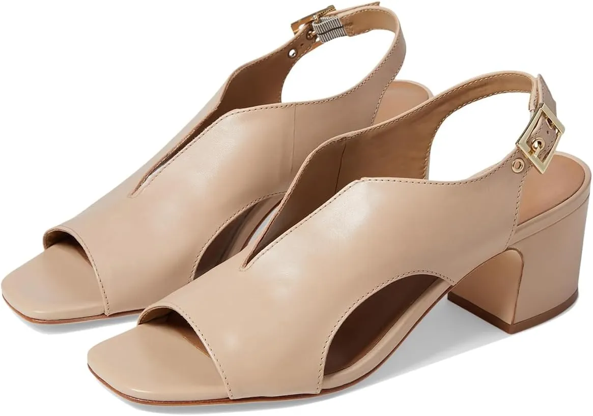 SHODENSE Women Heeled Sandals Peep Square Toe Suede Chunky Block Heel Sandal Booties Cut-out Ankle Strap Heeled Dress Sandal Shoes Open Toe Slingback Pumps Backless Buckle Summer Elegant 4-13 M US
