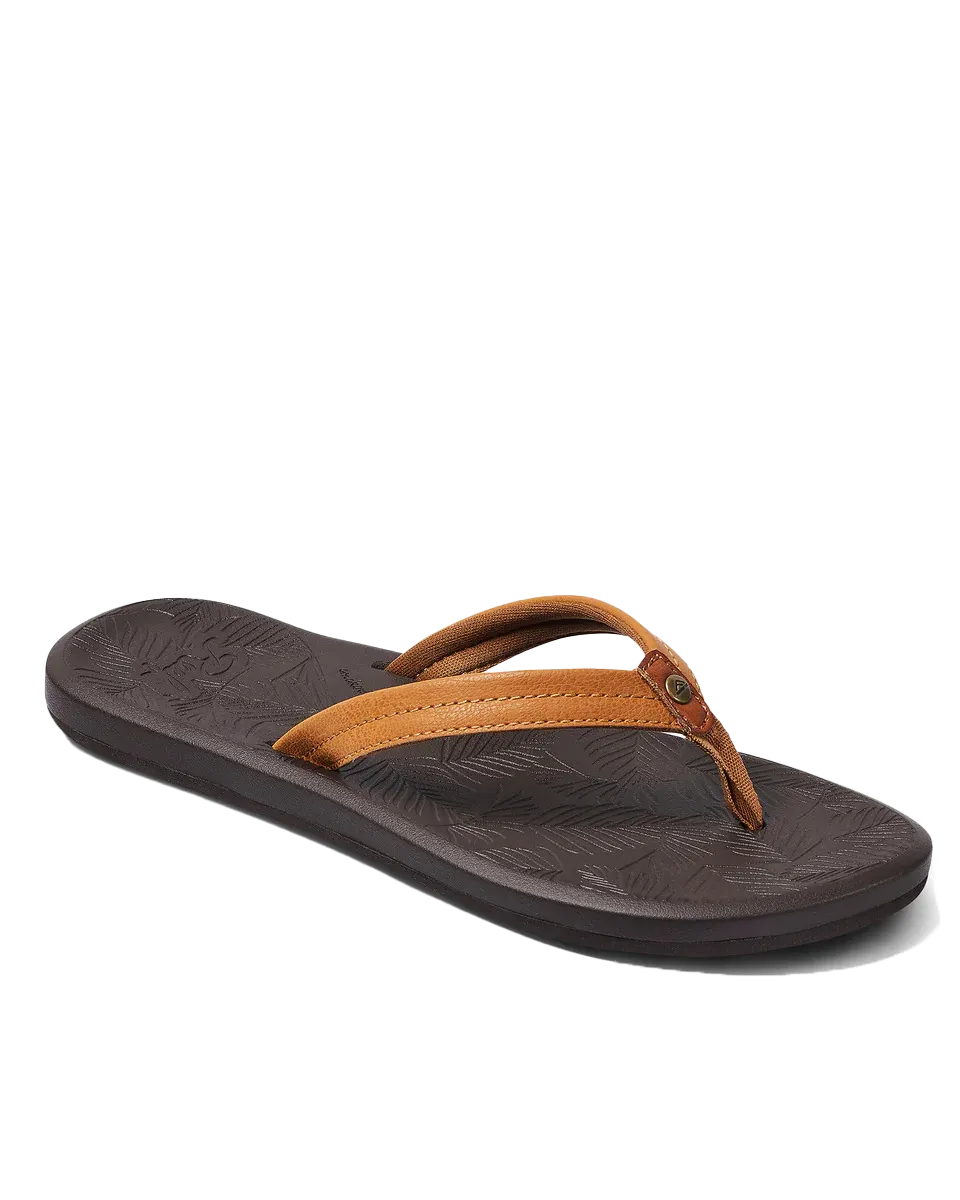 Tides Flip Flops in Brown
