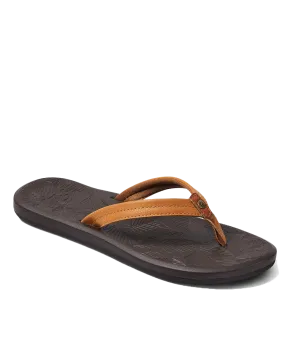 Tides Flip Flops in Brown