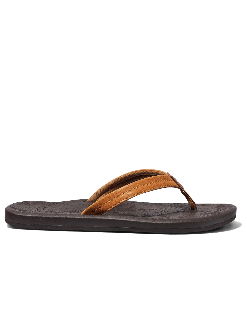 Tides Flip Flops in Brown