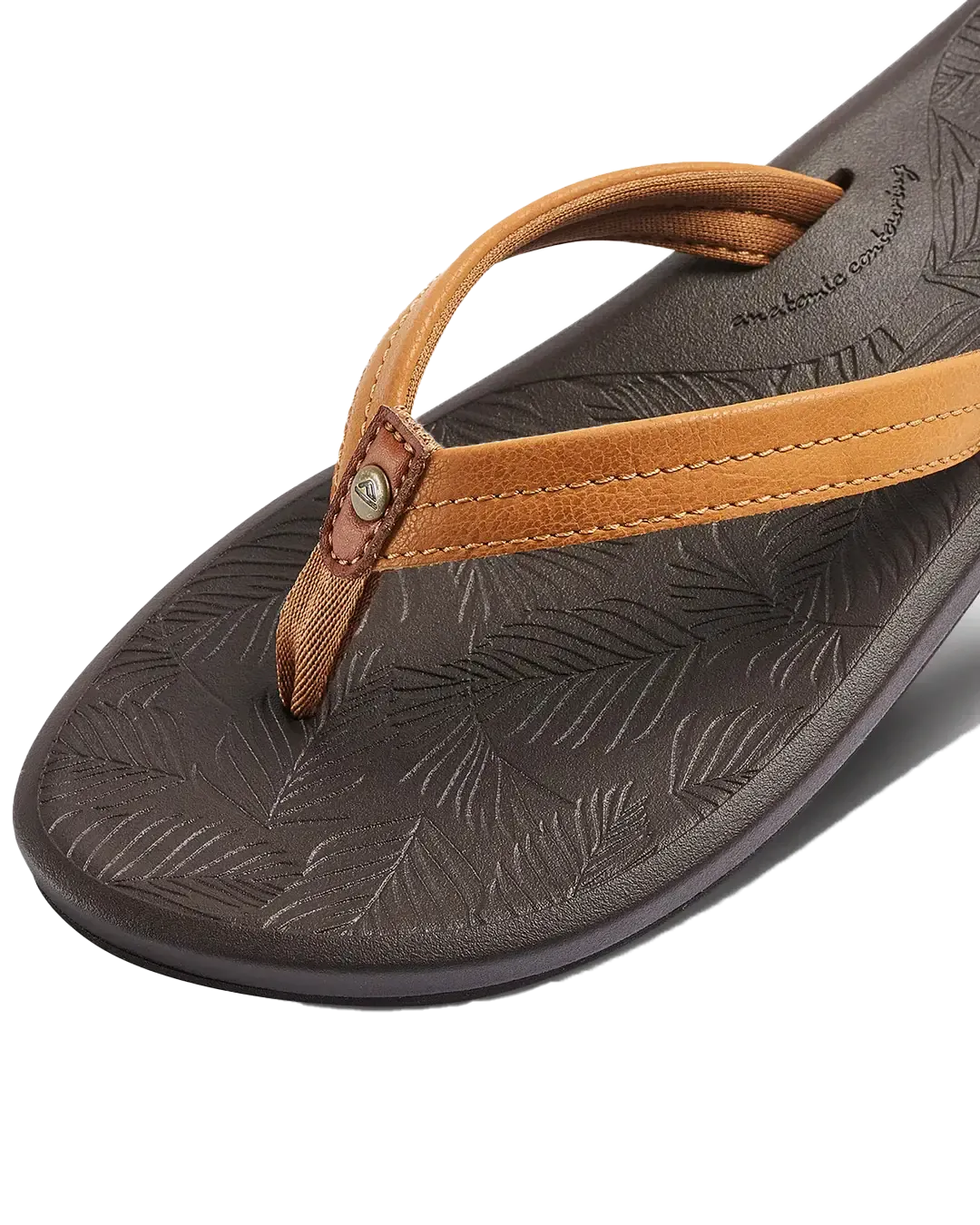 Tides Flip Flops in Brown