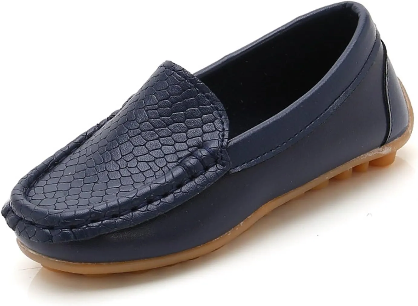Toddler Boys Girls Loafers Soft Slip On Shoes Kids Flat Casual Boat Shoes School 𝗠occasin Walking Shoes