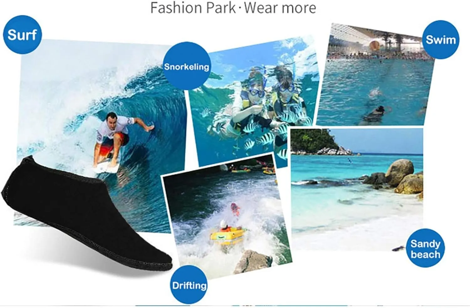 Water Shoes Mens Womens Barefoot Quick Dry Aqua Socks Non Slip for Swimming Beach Surf Yoga Camping Pool River Outdoor Sport Shoes Spring Shoe for Women 2025