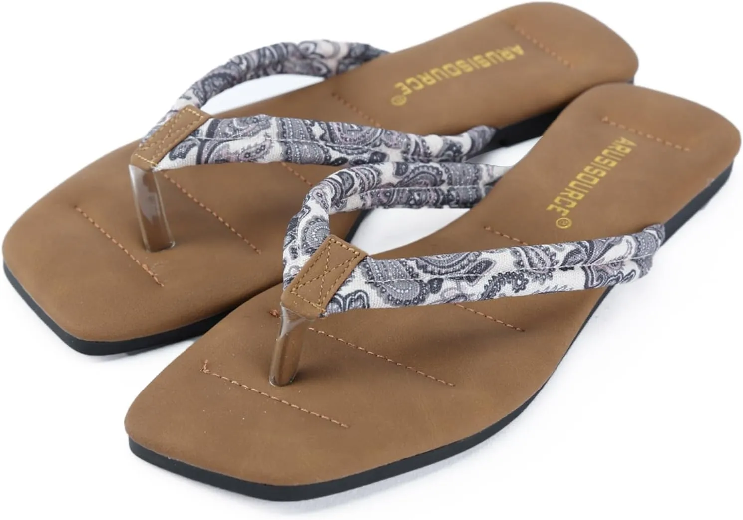Women Shoes Soft Soled Flip Flops Fashionable Flip Flops Beach Tie Dye Printed Beach Sandals for Women Sandals with Heel