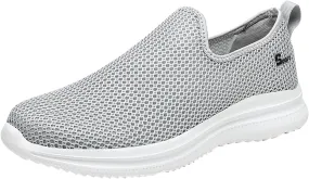 Women's Fashion Sneaker Non Slip Breathable Lightweight Comfortable Lace Up Women Walking Shoes with Arch Support White Loafers Women Waterproof Sneakers