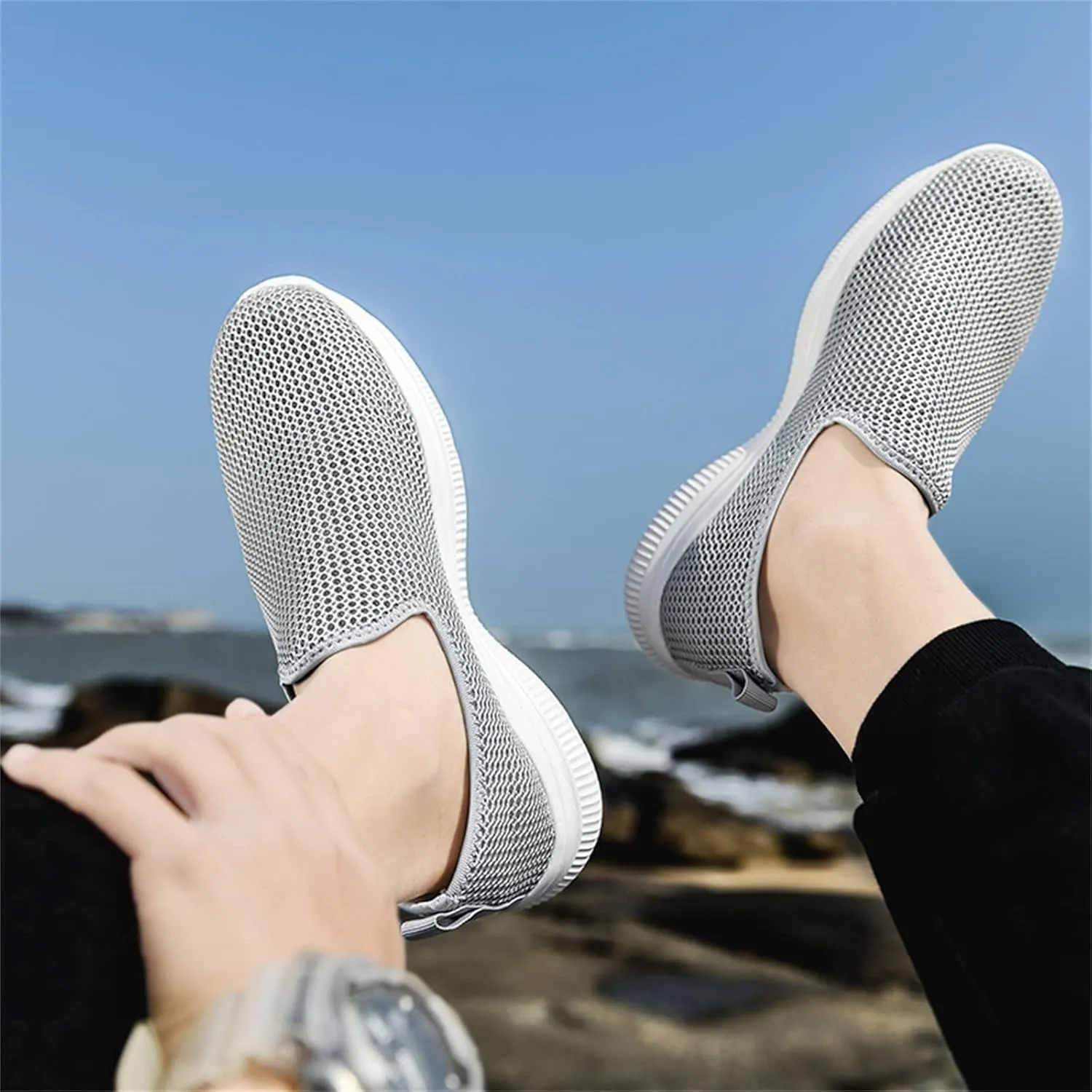 Women's Fashion Sneaker Non Slip Lace Up Comfort Women's Work or Walking Sneakers Tennis Shoes Women Sports Loafer Women Running Sneakers Men