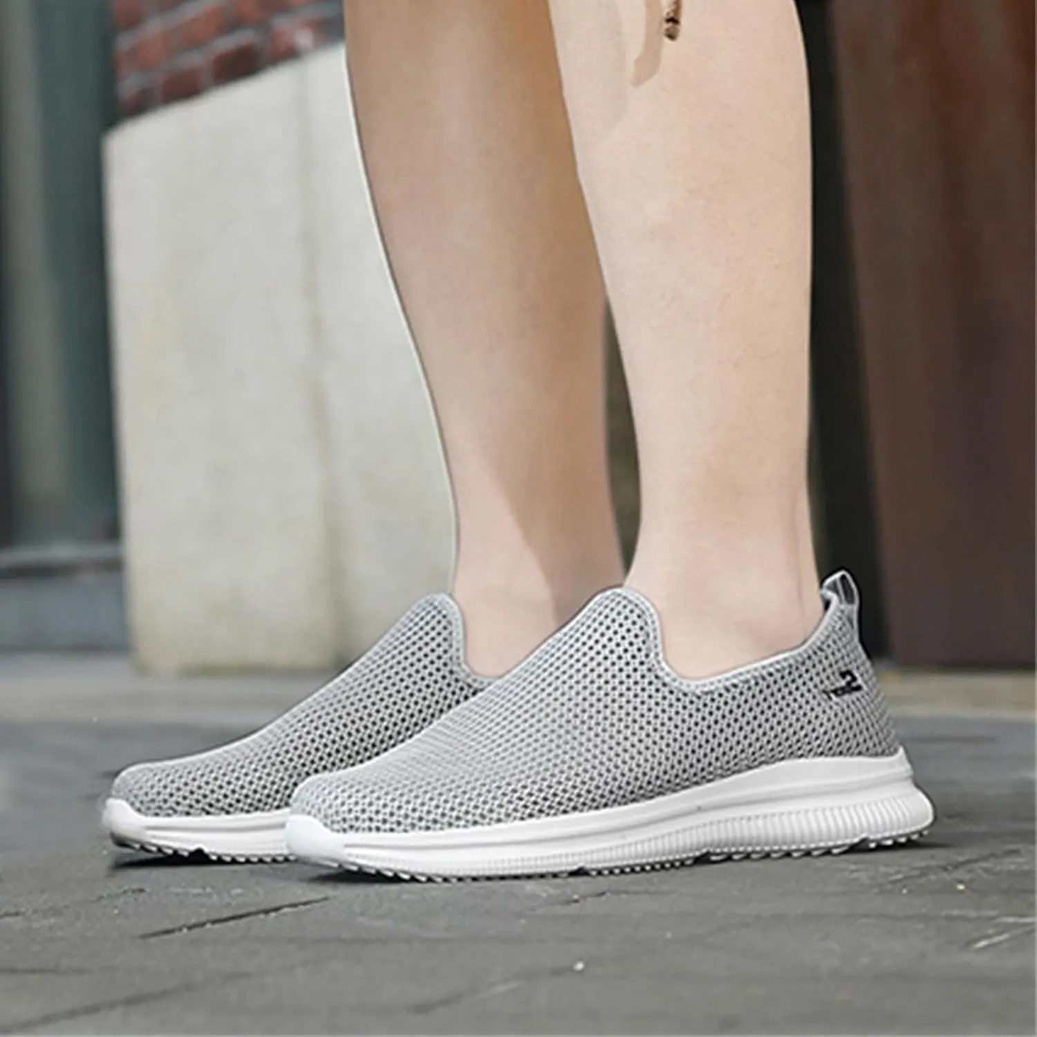 Women's Fashion Sneaker Non Slip Lace Up Comfort Women's Work or Walking Sneakers Tennis Shoes Women Sports Loafer Women Running Sneakers Men