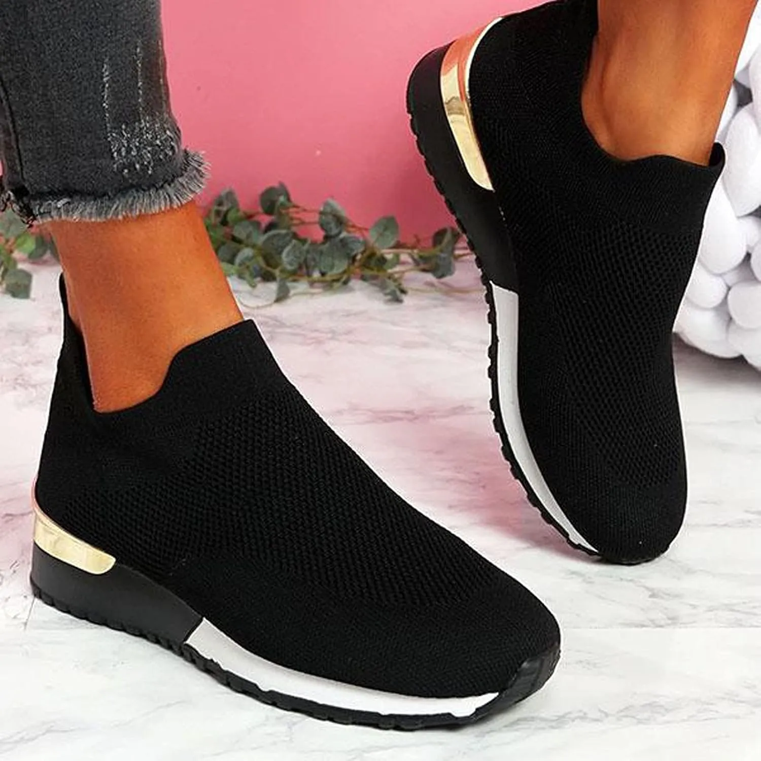 Women's Fashion Sneaker Non Slip Lace Up Comfort Women's Work or Walking Sneakers Tennis Shoes Women Sports Loafer Women Running Sneakers Men