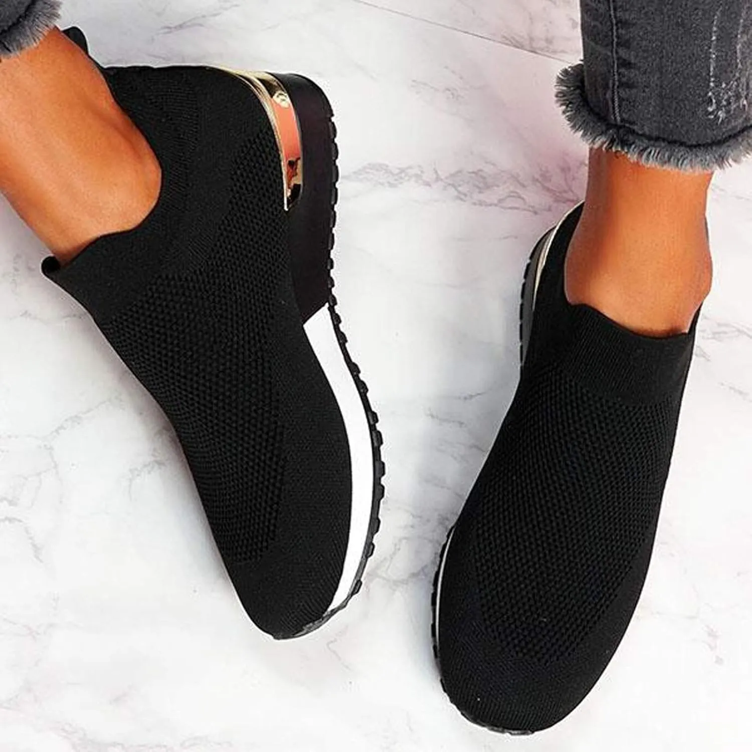 Women's Fashion Sneaker Non Slip Lace Up Comfort Women's Work or Walking Sneakers Tennis Shoes Women Sports Loafer Women Running Sneakers Men