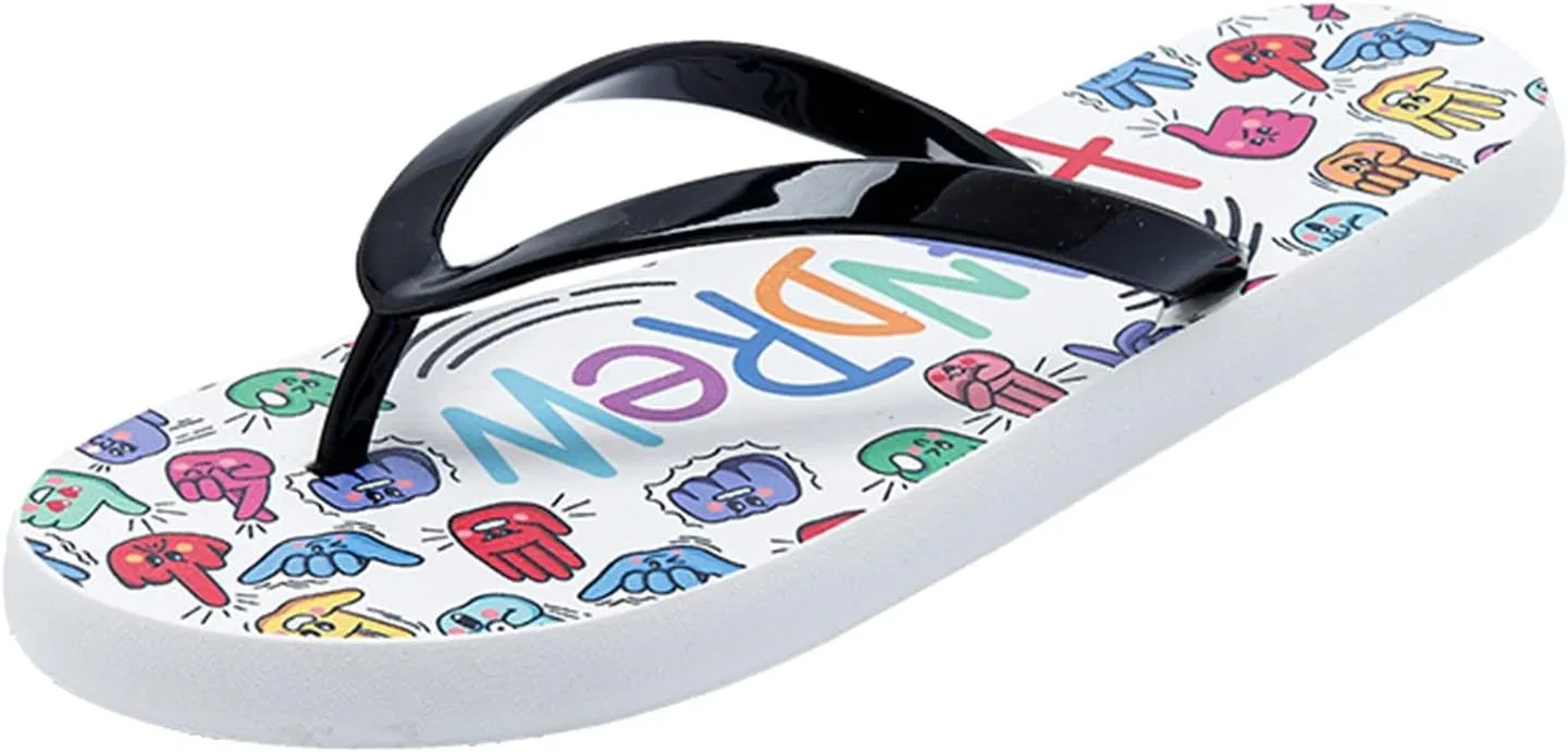 Women's Sandals Slip on Lightweight Athletic Thong Sandals Black Flip Flops Womens Arch Support Flip Flops