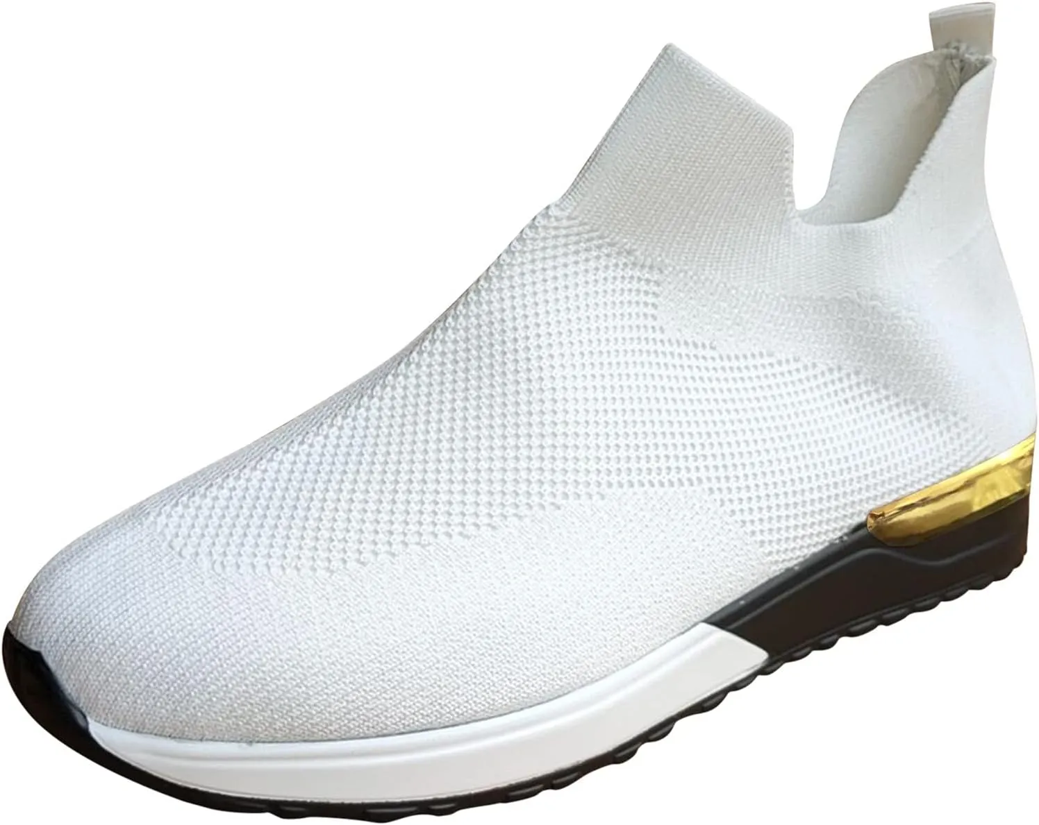 Women's Slip-on Shoes Wide Width Sneakers Hands Free Mens Running Shoes Jogging Men Shoes Casual Dress Sneakers White Tennis Shoe Trainers Shoe