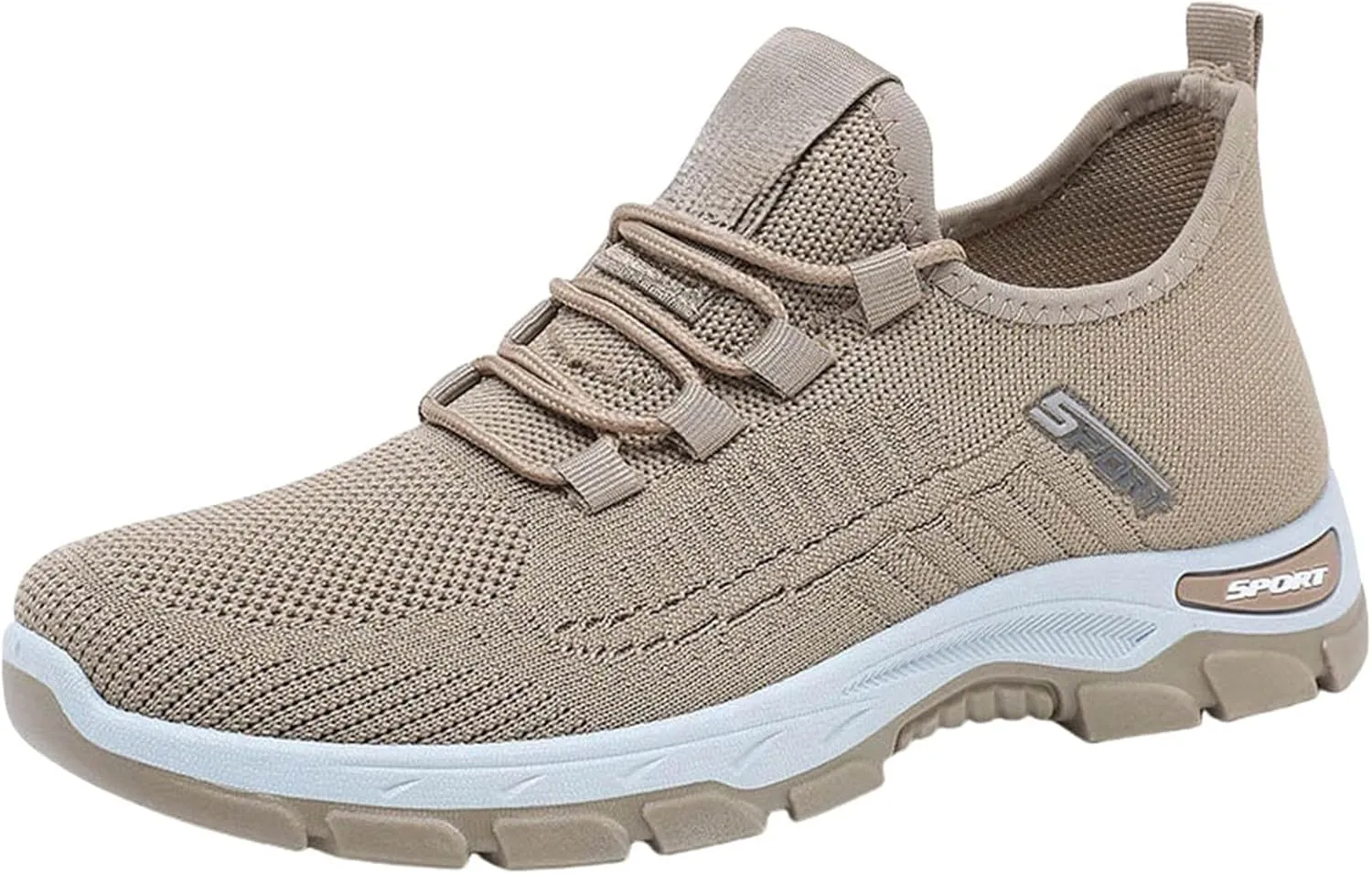 Womens Slip On Walking Shoes Mens Wide Toe Box Shoes Comfort Lightweight Breathable Sock Shoe Non-Slip Mesh Casual Fashion Tennis Running Sneakers for Gym Travel Work Shopping Unisex